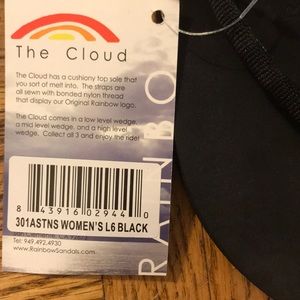 rainbow low cloud flip flop